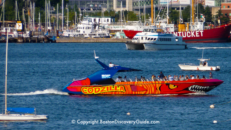 Codzilla in Boston Harbor Codzilla in Boston Harbor