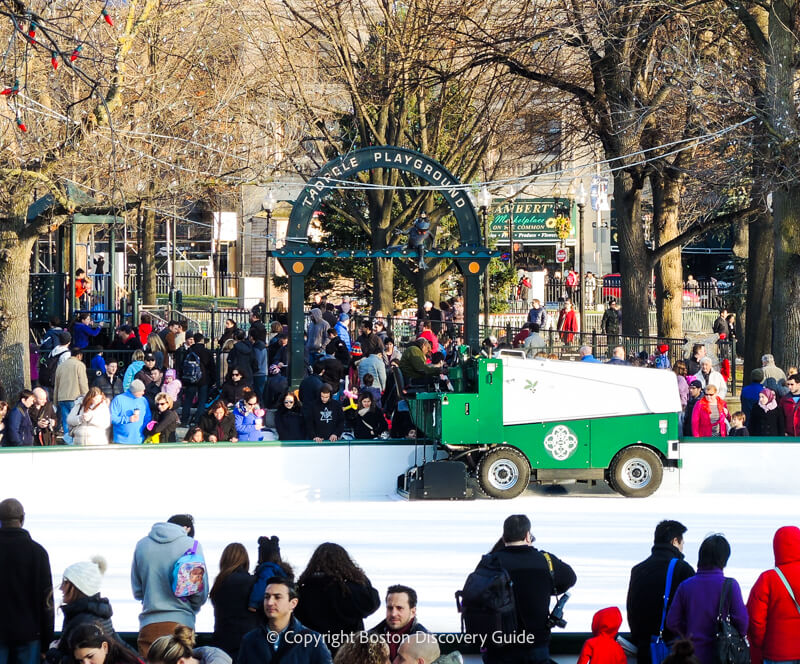 Boston Common's Ice Rink at Frog Pond Boston Common's Ice Rink at Frog Pond