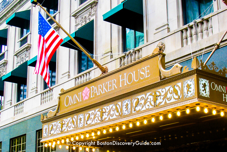 Omni Parker House Hotel on Boston's historic Freedom Trail Omni Parker House Hotel on Boston's historic Freedom Trail