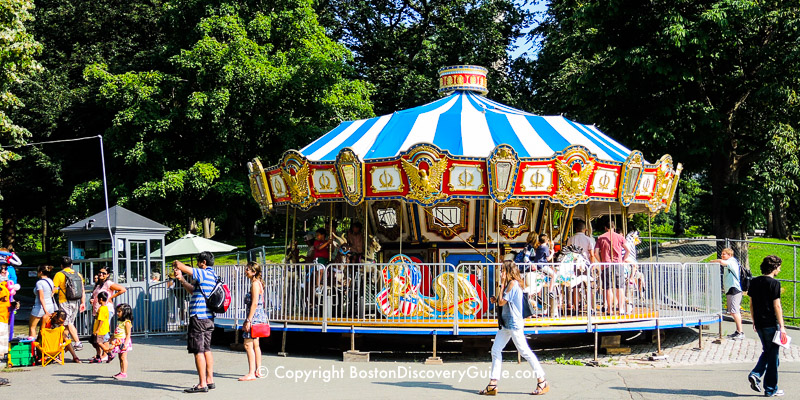 Carousel on Boston Common Carousel on Boston Common