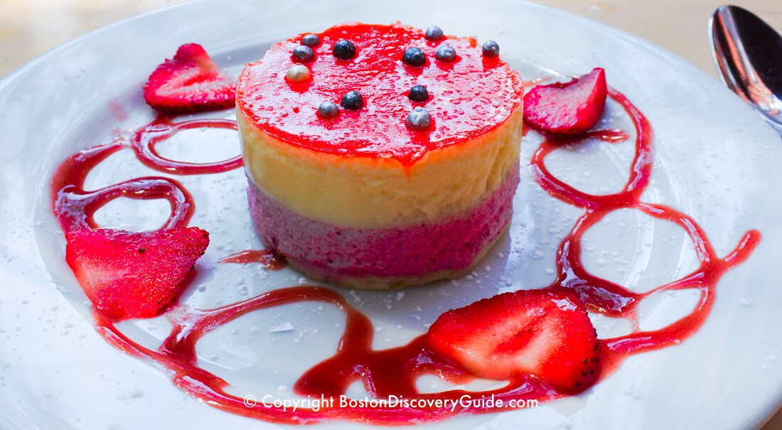 Dine Out Boston dessert at La Voile Dine Out Boston dessert at La Voile