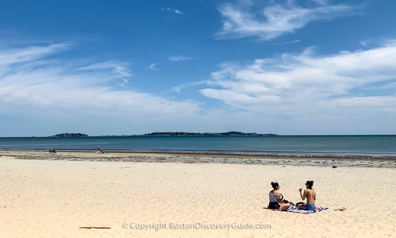 Revere Beach on a sunny afternoon Revere Beach on a sunny afternoon